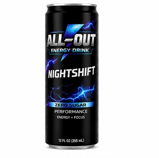 Nightshift- Zero Sugar Energy Drink (12oz) 12PK
