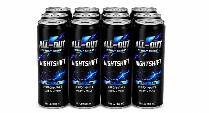Nightshift- Zero Sugar Energy Drink (12oz) 12PK