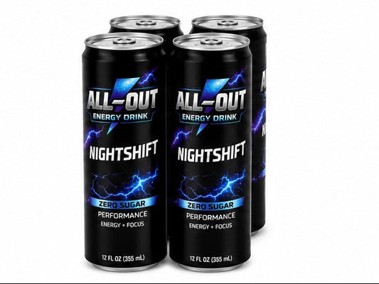 Nightshift- Zero Sugar Energy Drink (12oz) 4PK